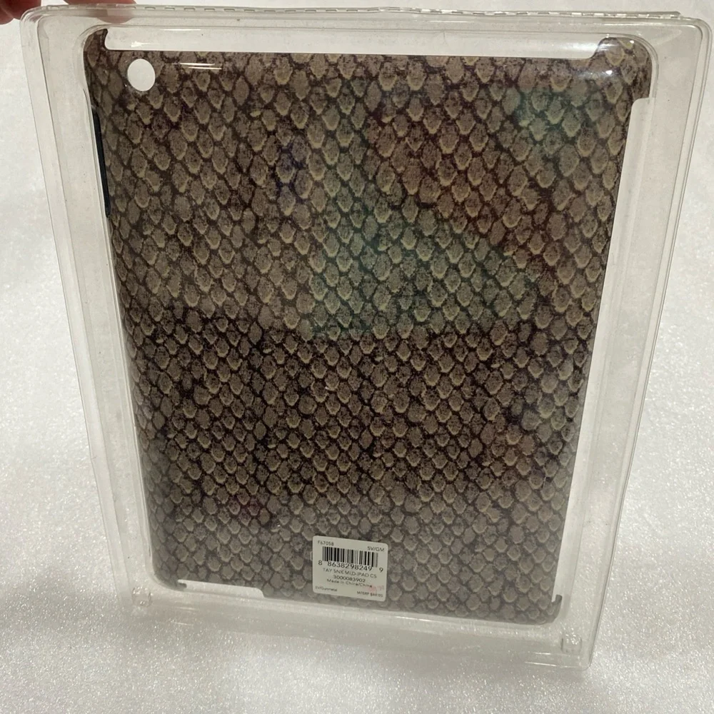Coach New York Snakeskin Print iPad Mini Case New In Opened Box